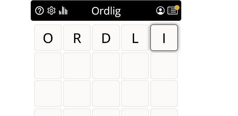 Ordlig